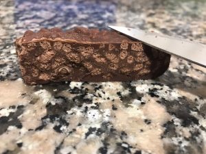Turrón de chocolate crujiente con Thermomix