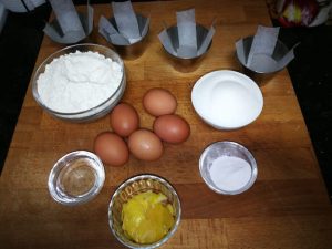 Ingredientes para los mojicones
