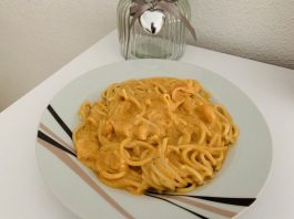 Receta de espaguetis frutti di mare