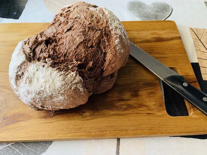 Pan de chocolate con Thermomix en Las Recetas de Angy
